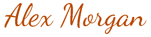 Alex Morgan signature