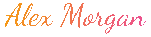 Alex Morgan signature
